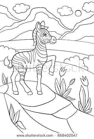 318x470 Baby Zebra Coloring Pages Zebra Coloring Pages Spectacular Zebra