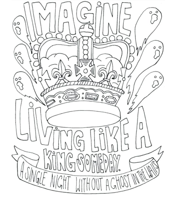 Coloring Pages Of Bands
