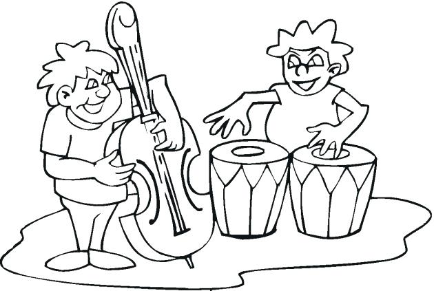 630x423 Marching Band Coloring Pages Coloring Pages For March Color Pages