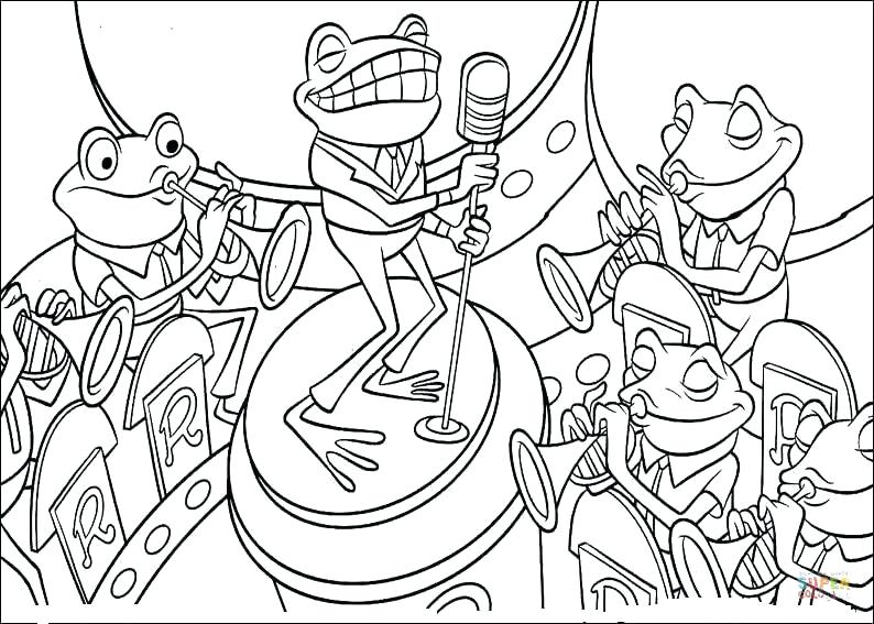794x567 Marching Band Colouring Pages Coloring Drum Page Marchin
