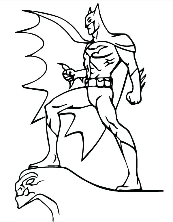 600x770 Batman Logo Coloring Pages Batman Cartoon Coloring Page Batman