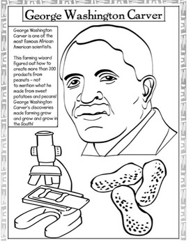 274x350 Free! Black History Coloring Pages W Biographies, Activities