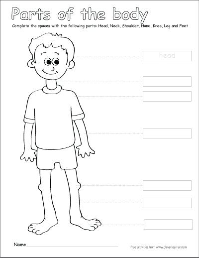 400x518 Human Body Parts Coloring Pages My Body Coloring Pages Preschool