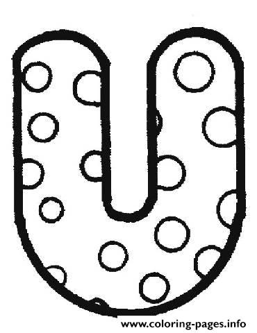 370x480 U In Bubble Letters Experience Photo Bubble Letter Coloring Pages