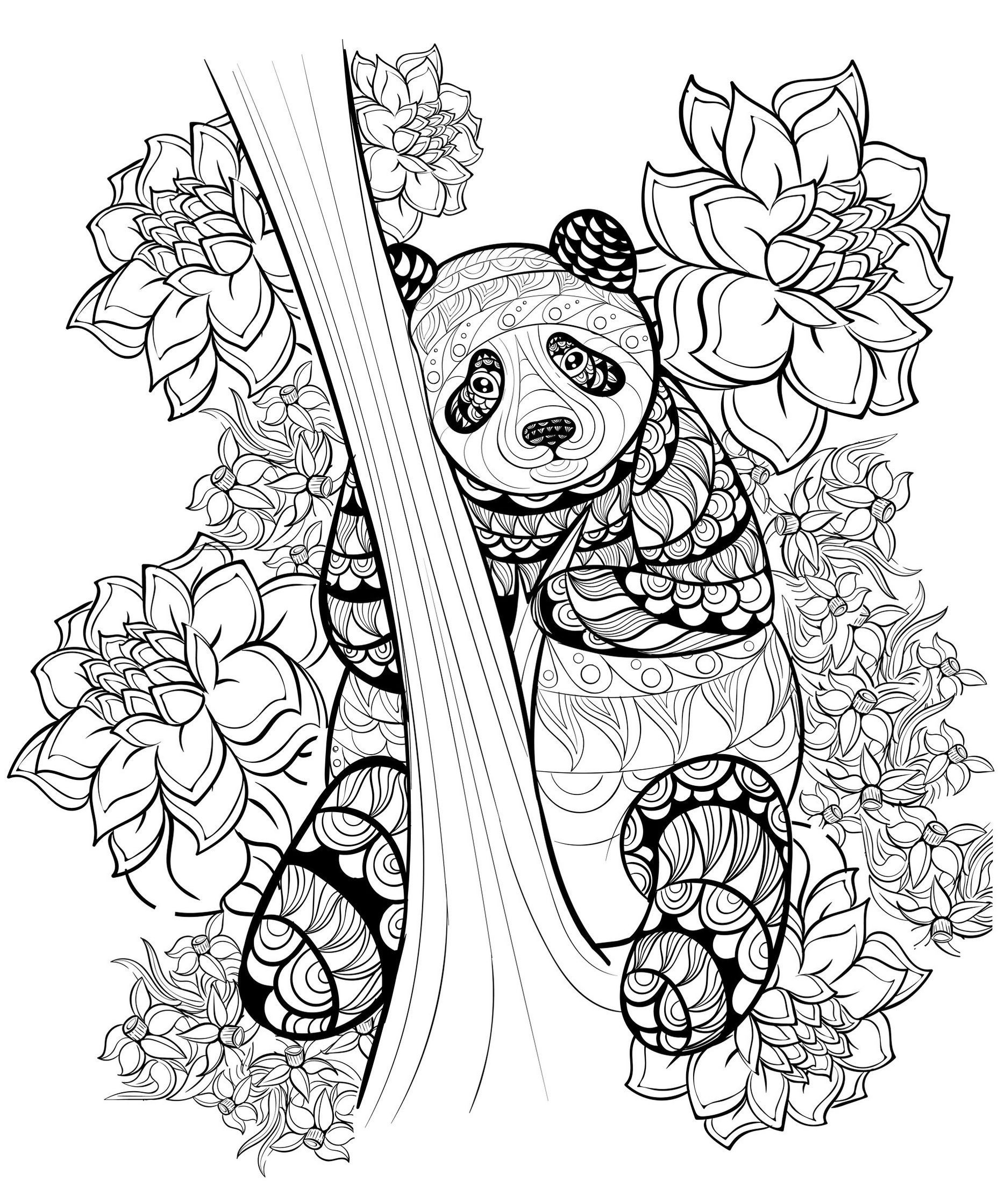 1867x2240 Stress Relief Coloring Pages Of Cartoon Characters To Print