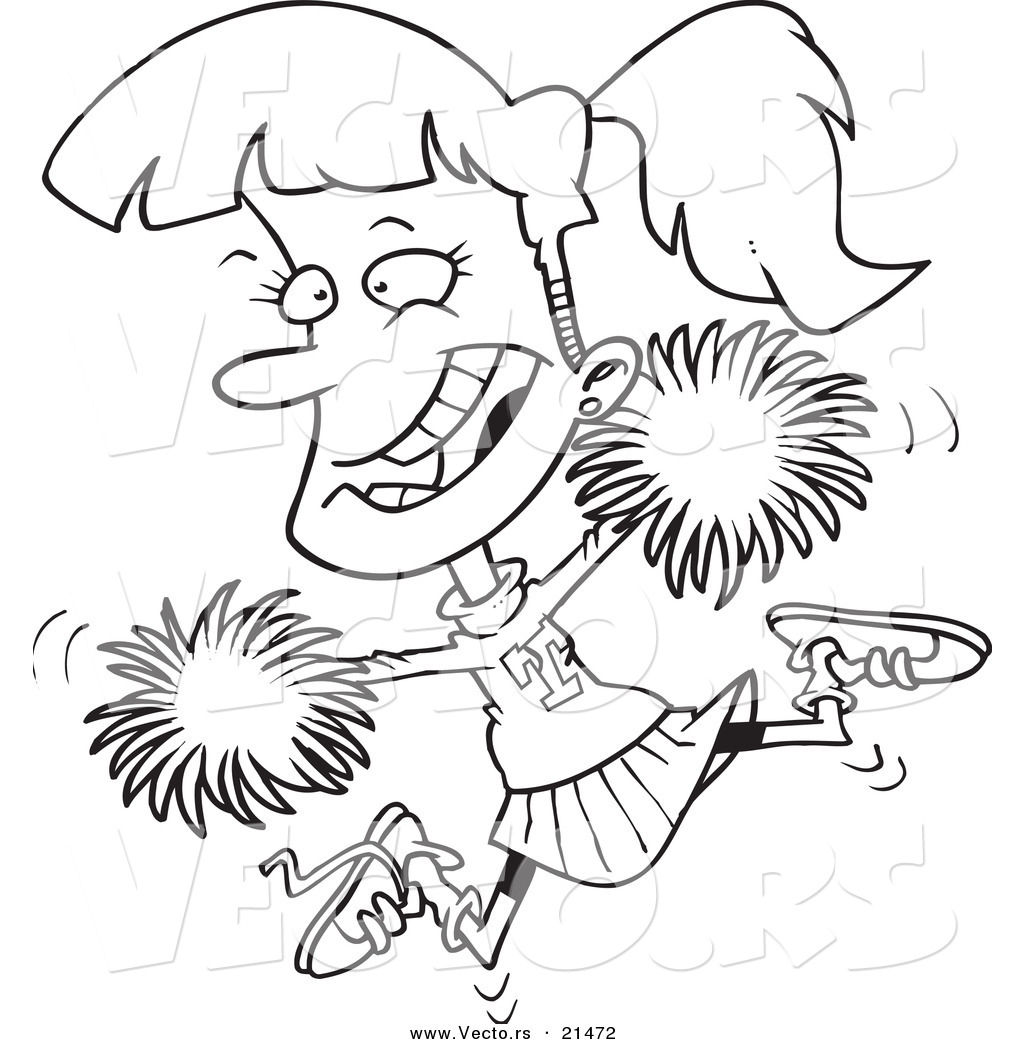 1024x1044 Cheerleading Coloring Pages Great Cheerleader Page Free Printable