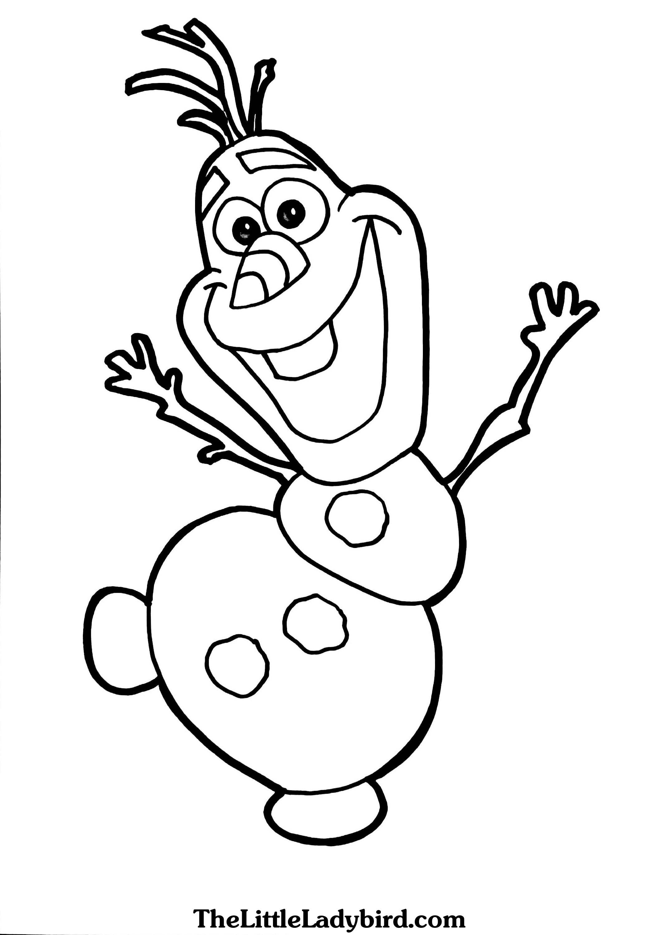 2118x2998 Cool Olaf The Snowman Coloring Pages Of Interesting Things To Make