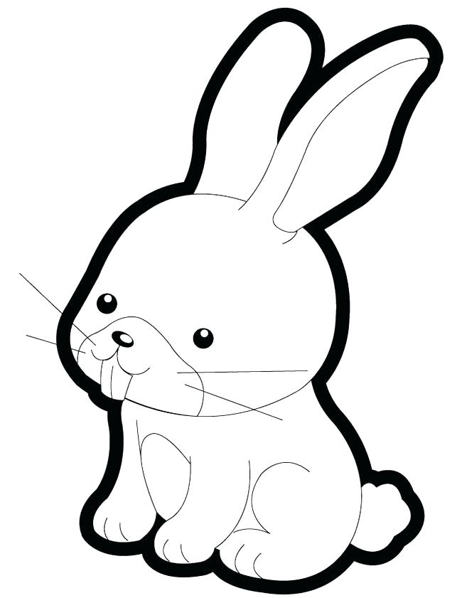 650x841 Cute Bunny Coloring Pages Color Bros Cute Bunny Coloring Pages