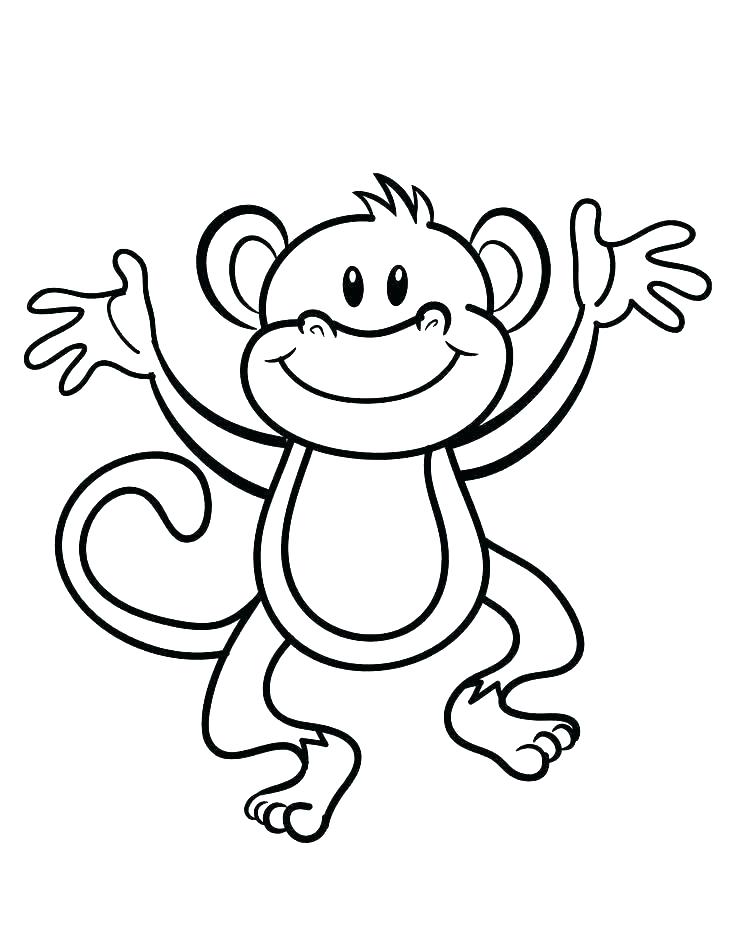 736x932 Coloring Page Monkey Monkey Monkey Got A Banana Coloring Page