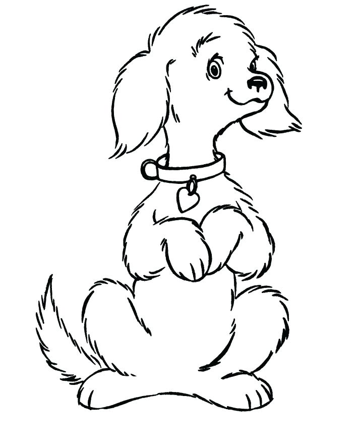 712x875 Coloring Pages Dog Coloring Pages Of A Dog Cute Baby Puppy