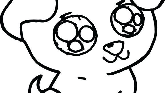 585x329 Puppy Coloring Cute Baby Puppy Coloring Pages Cartoon Dog Coloring
