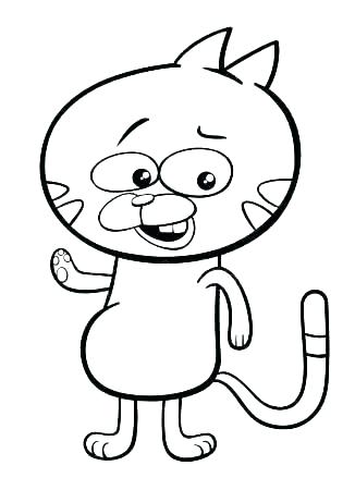 326x450 Cat Coloring Sheets Cute Cat Coloring Pages Free Cartoon Cat