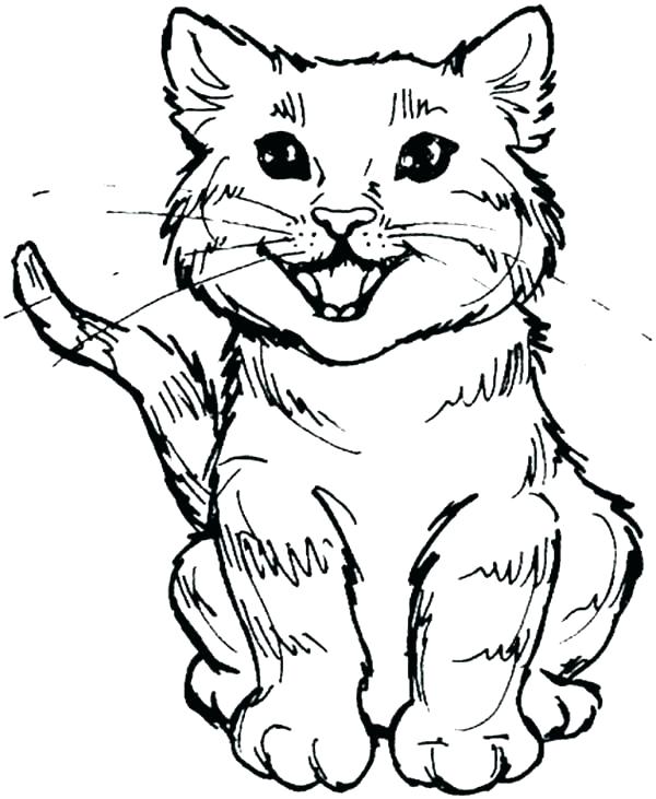 600x731 Coloring Page Cat Cats Coloring Pages Cat Coloring Pages Cute