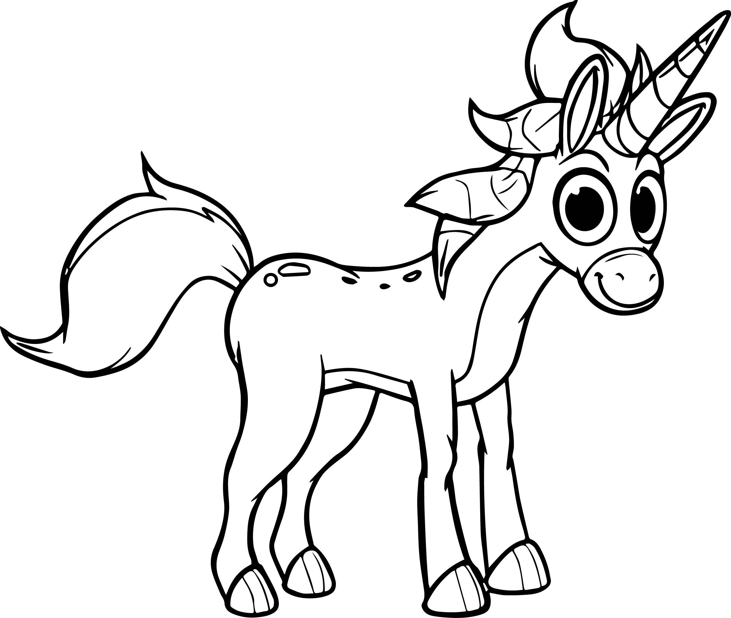2548x2156 Morphle Cartoon My Cute Unicorn Coloring Page Wecoloringpage