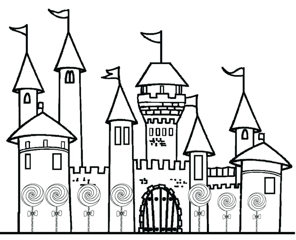 960x778 Disney Castle Coloring Page Castle Coloring Pages Coloring Pages