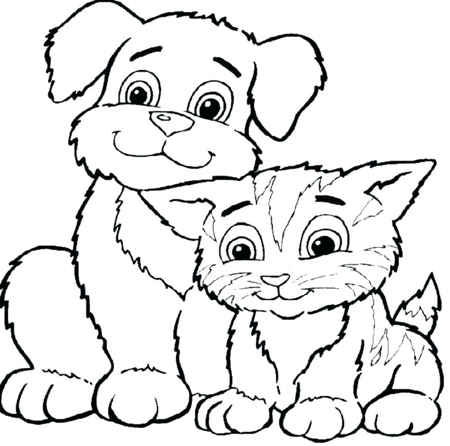 878x869 Kids Coloring Pages Dogs Teleks Site