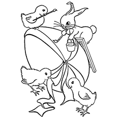 230x230 Top Free Printable Easter Bunny Coloring Pages Online
