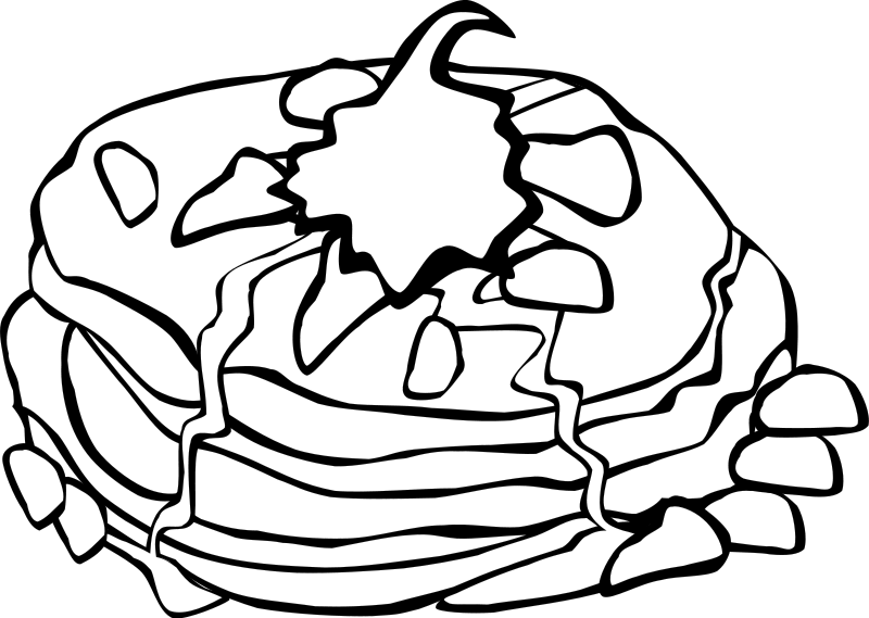 800x569 Fast Food Coloring Pages