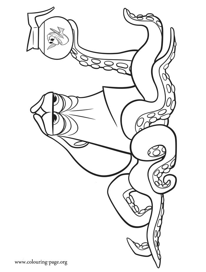 700x924 How About To Print And Color This Amazing Hank And Dory Coloring