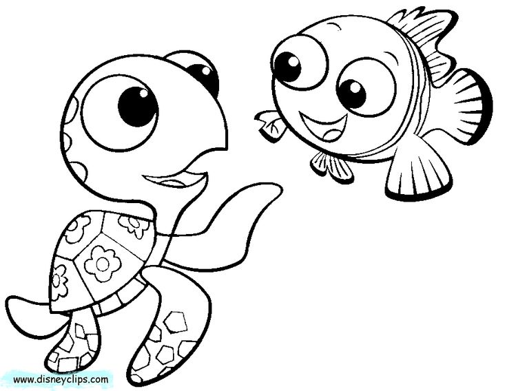 736x568 Best Colouring Finding Nemo Images On Finding Nemo