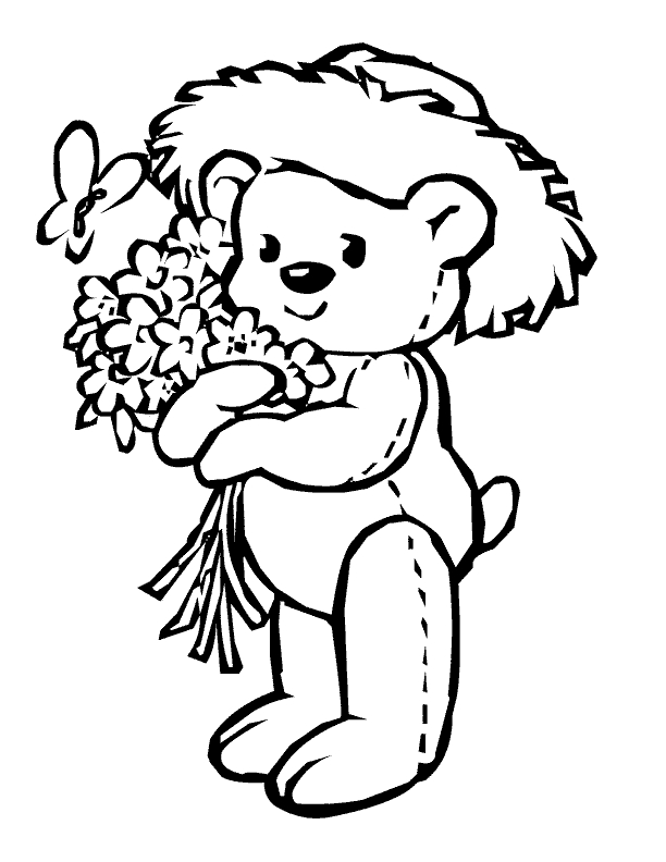 612x792 Coloring Site Free Coloring Pages Flowers And Butterflies