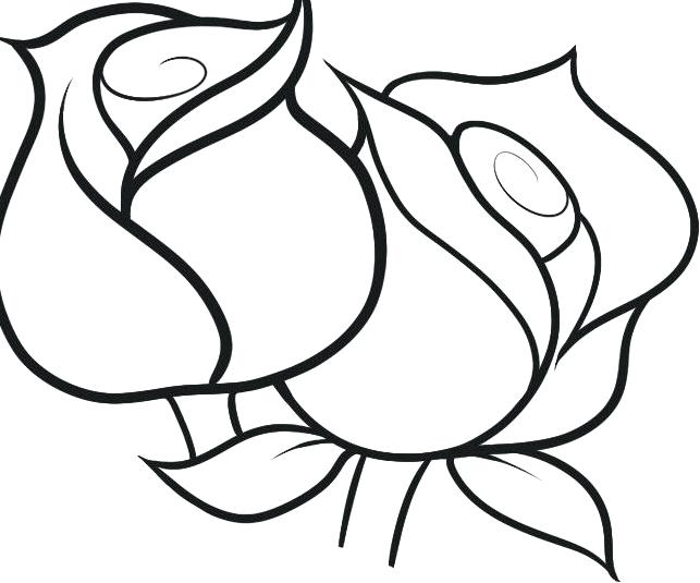 643x535 Flowers Coloring Page Coloring Pages Of Flowers And Hearts