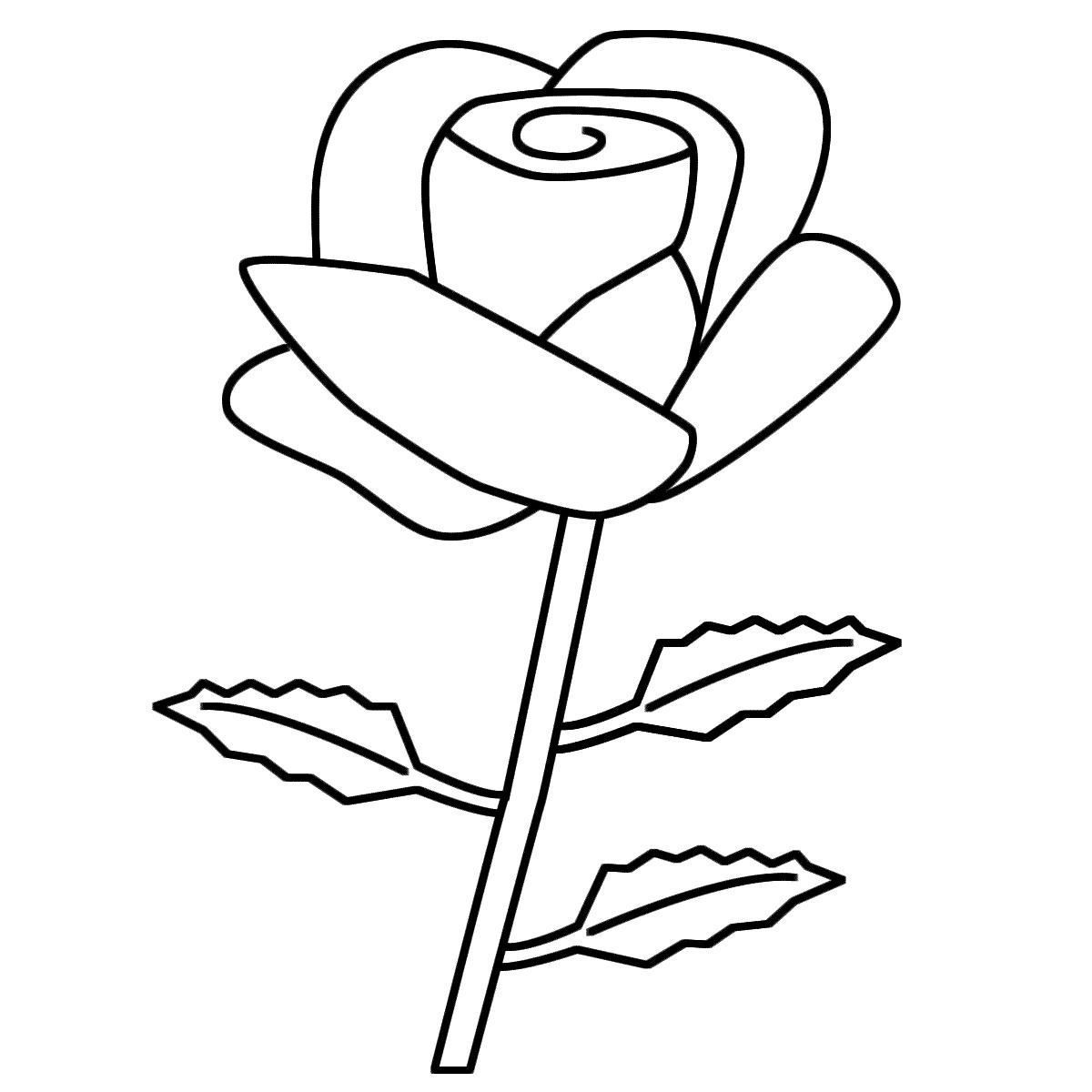 1200x1200 Coloring Pages Flowers Roses Coloring Page Fun