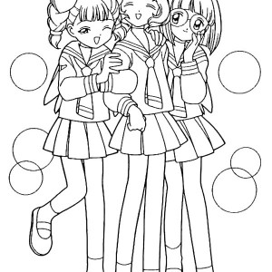 300x300 Best Friends Going To School Together Coloring Pages Best Place