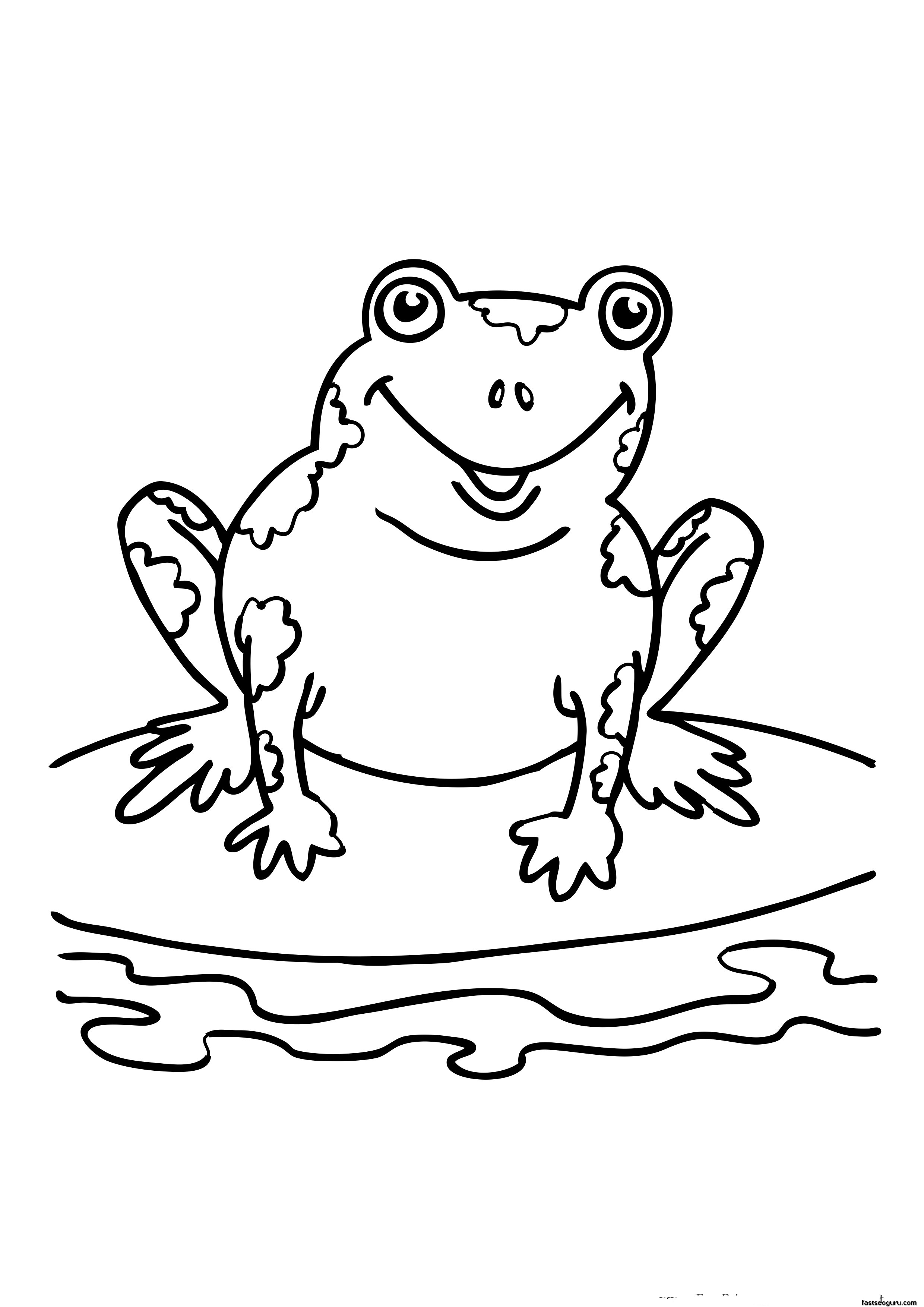 2480x3507 Insider Coloring Pages Of Frogs And Lilypads Printable Lily Pad