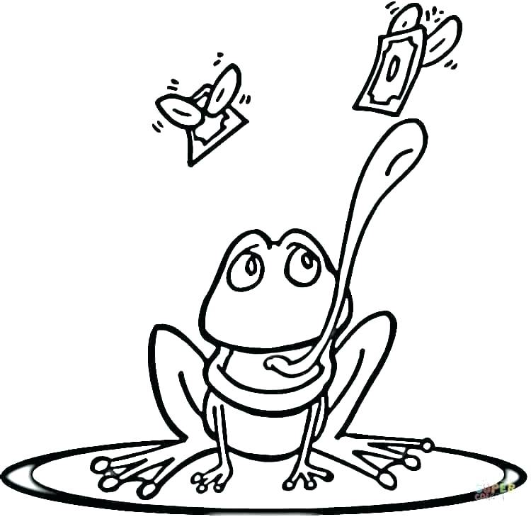 750x729 Coloring Pages Frogs