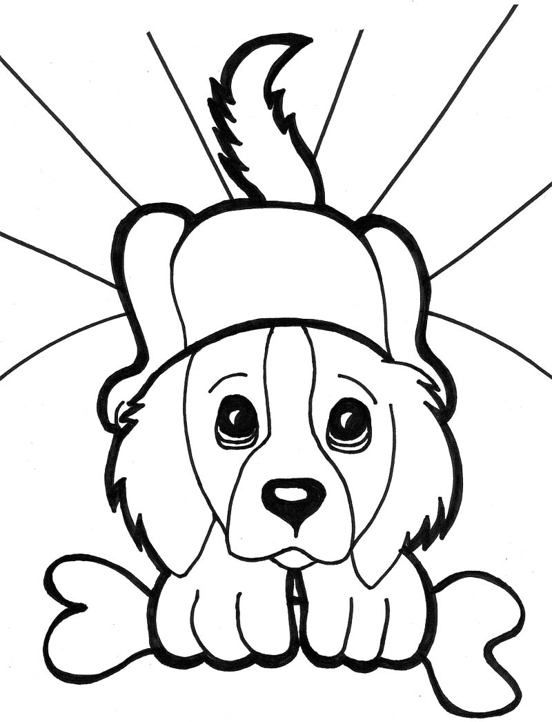 800x1046 Golden Retriever Puppy Coloring Pages Print New Cute