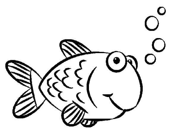 580x468 Goldfish Coloring Page Coloring Pages Fall Plowing Goldfish Klee