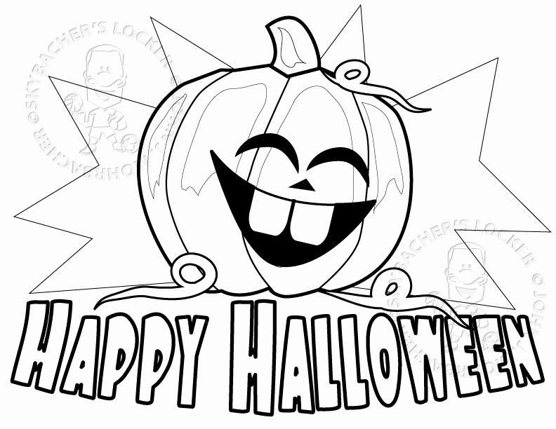792x612 Happy Halloween Coloring Pages Pictures Mr Men And Little Miss