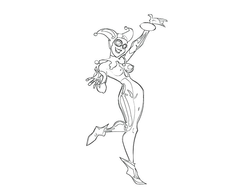 800x667 Harley Quinn Coloring Pages Joker And Coloring Pages Together