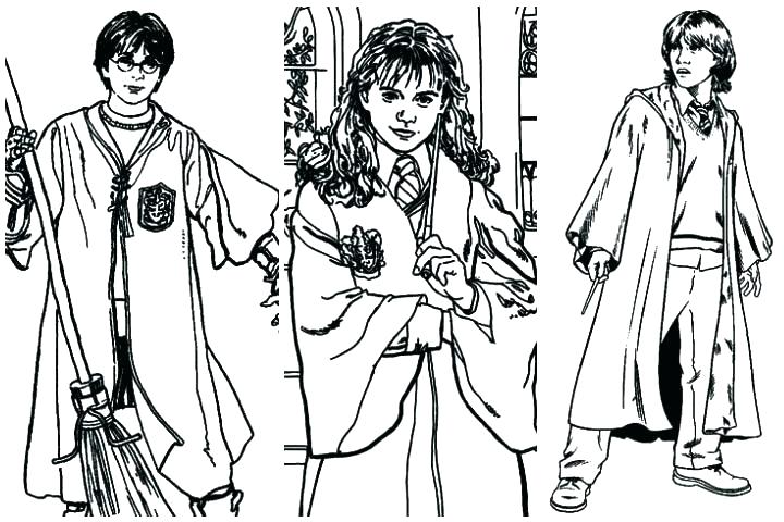 720x480 Harry Potter Coloring Pages