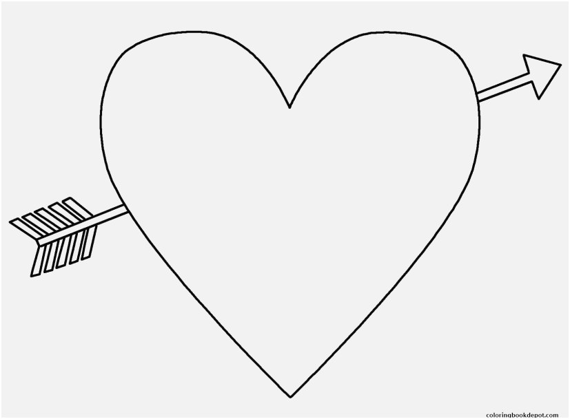 827x609 Free Emoji Coloring Pages Stock Heart With An Arrow Emoji Coloring
