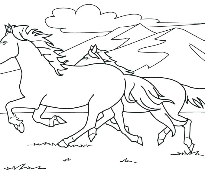 678x600 Horse Coloring Pages Coloring Page Horse Coloring Pages