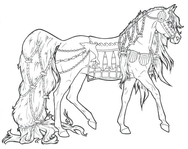 600x476 Horse Coloring Pages To Print Horses Printable Coloring Pages