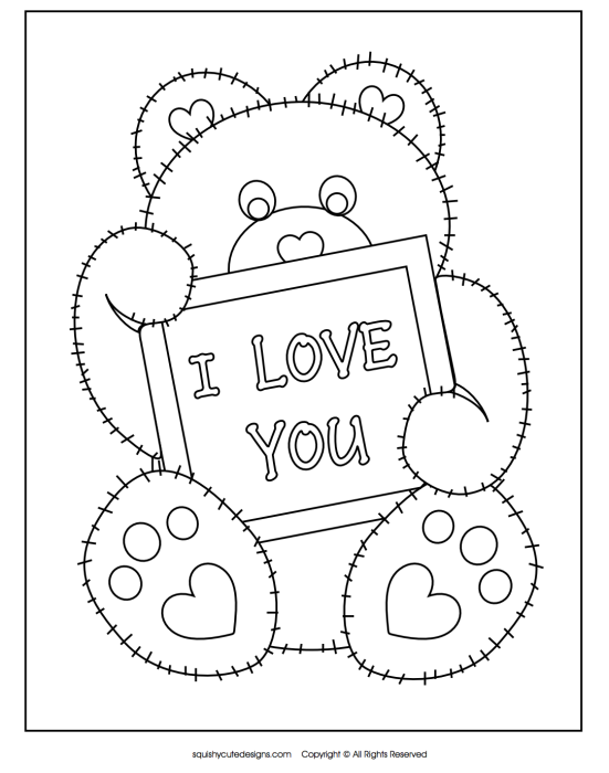 551x700 I Love You Coloring Pages Printable Coloring Pages
