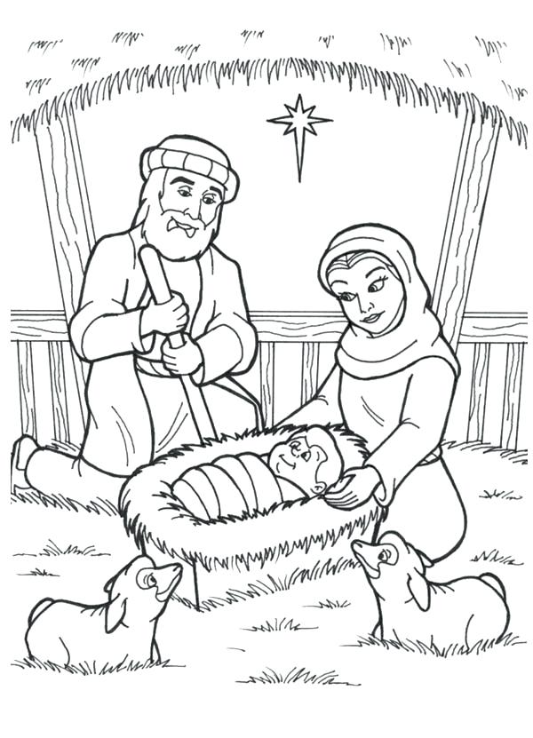 600x831 Birth Of Jesus Coloring Pages Free Birth Of Coloring Pages Free Is