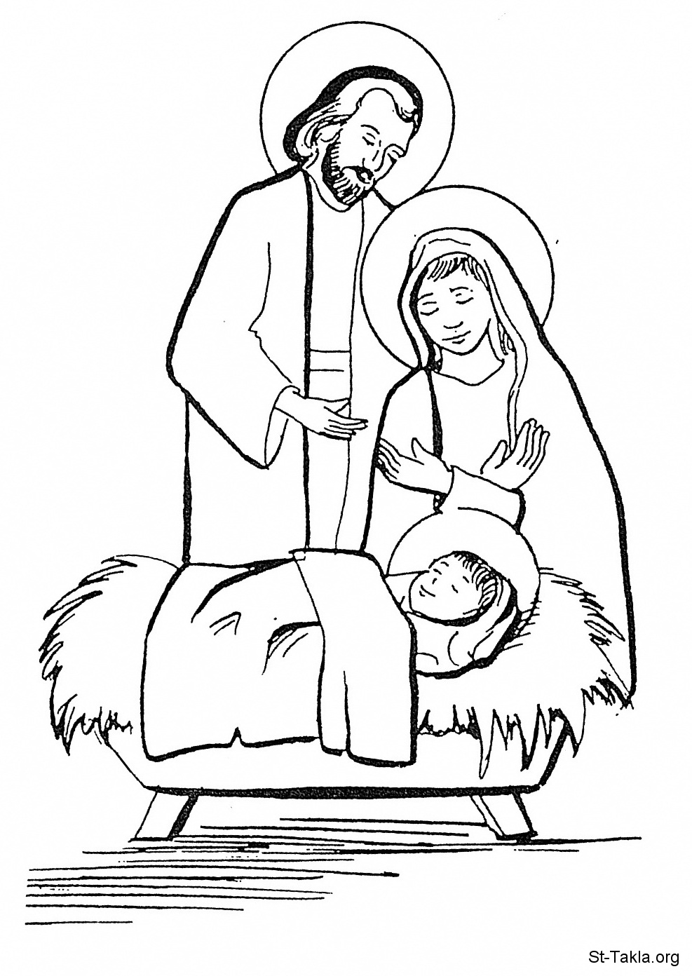 987x1392 Nativity Colouring Pages New Calendar Template Site, Baby Jesus
