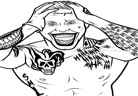 476x333 Suicide Squad Coloring Pages