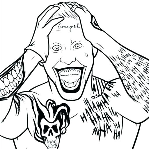 512x512 Batman And Joker Coloring Pages Joker Coloring Pages Joker