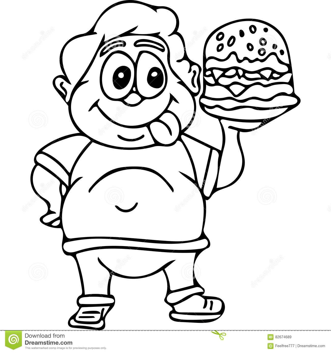 1300x1390 Coloring Pages Of Fast Food