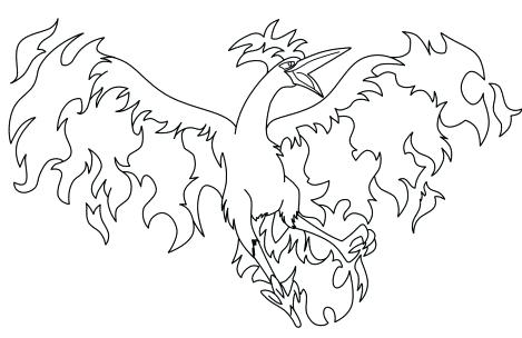 469x304 Pokemon Legendary Coloring Pages Coloring Pages Legendary Birds
