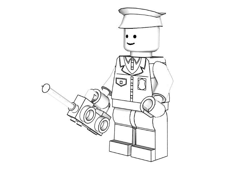 Coloring Pages Of Lego City