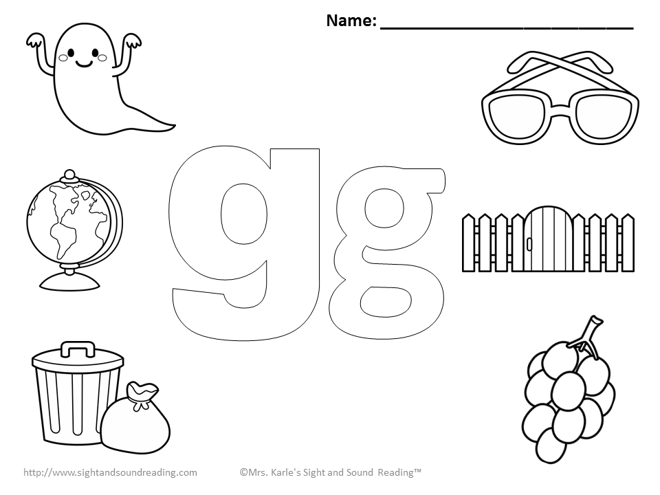 960x720 Valuable Letter G Coloring Sheet Pages Preschool