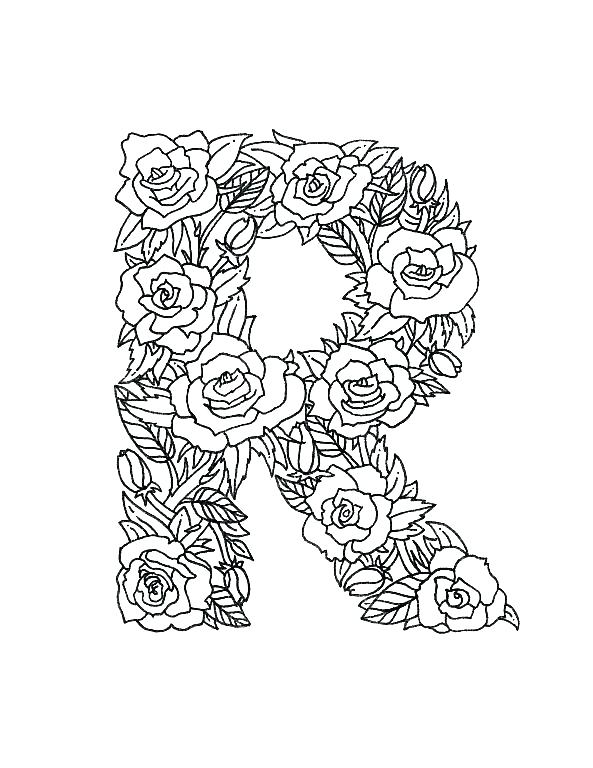 593x768 Letter T Coloring Page Letter R Coloring Page Letter R Coloring
