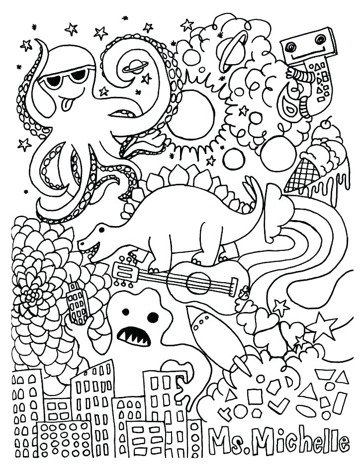 728x942 Math Coloring Pages
