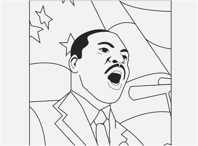 827x609 The Right Photo Martin Luther King Jr Coloring Pages Amazing